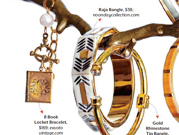 Book Locket Bracelet in Southern Living