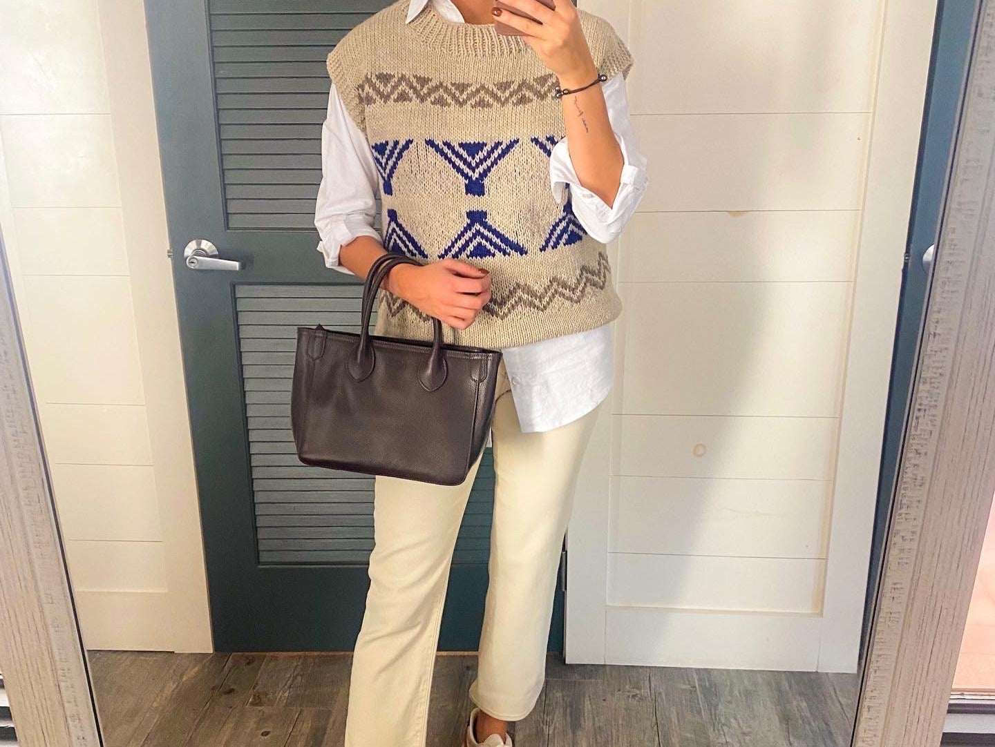 How to Style the Sweater Vest