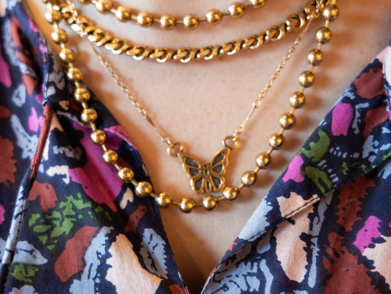 How to Layer Necklaces