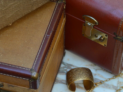 An ExVoto Story: Train Cases & Vintage Luggage