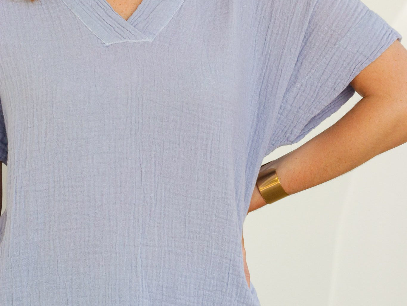 Gauzy Cotton Apparel for Summer