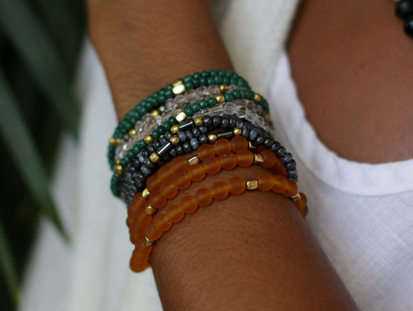 Colorful Wrapping Bead Bracelets!