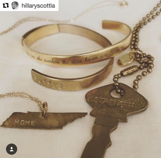 Lady Antebellum’s Hillary Scott Rocks ExVoto’s Blessing Cuff!