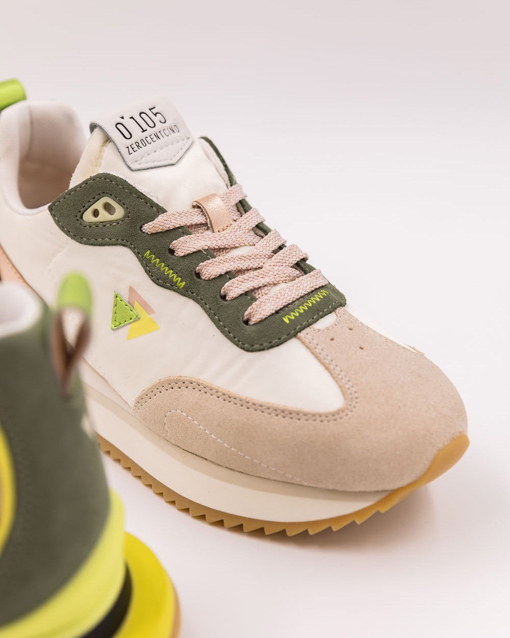Lenox Sneaker in Foam Green by ZeroCentCinq – Ex Voto Vintage