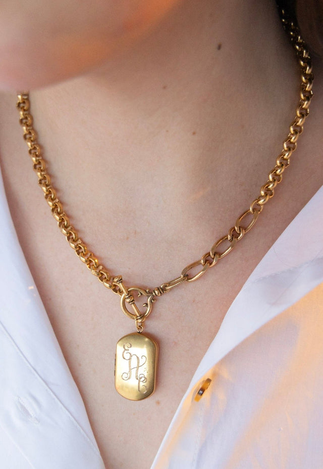 Custom Machine Engraved 18" Jane Necklace