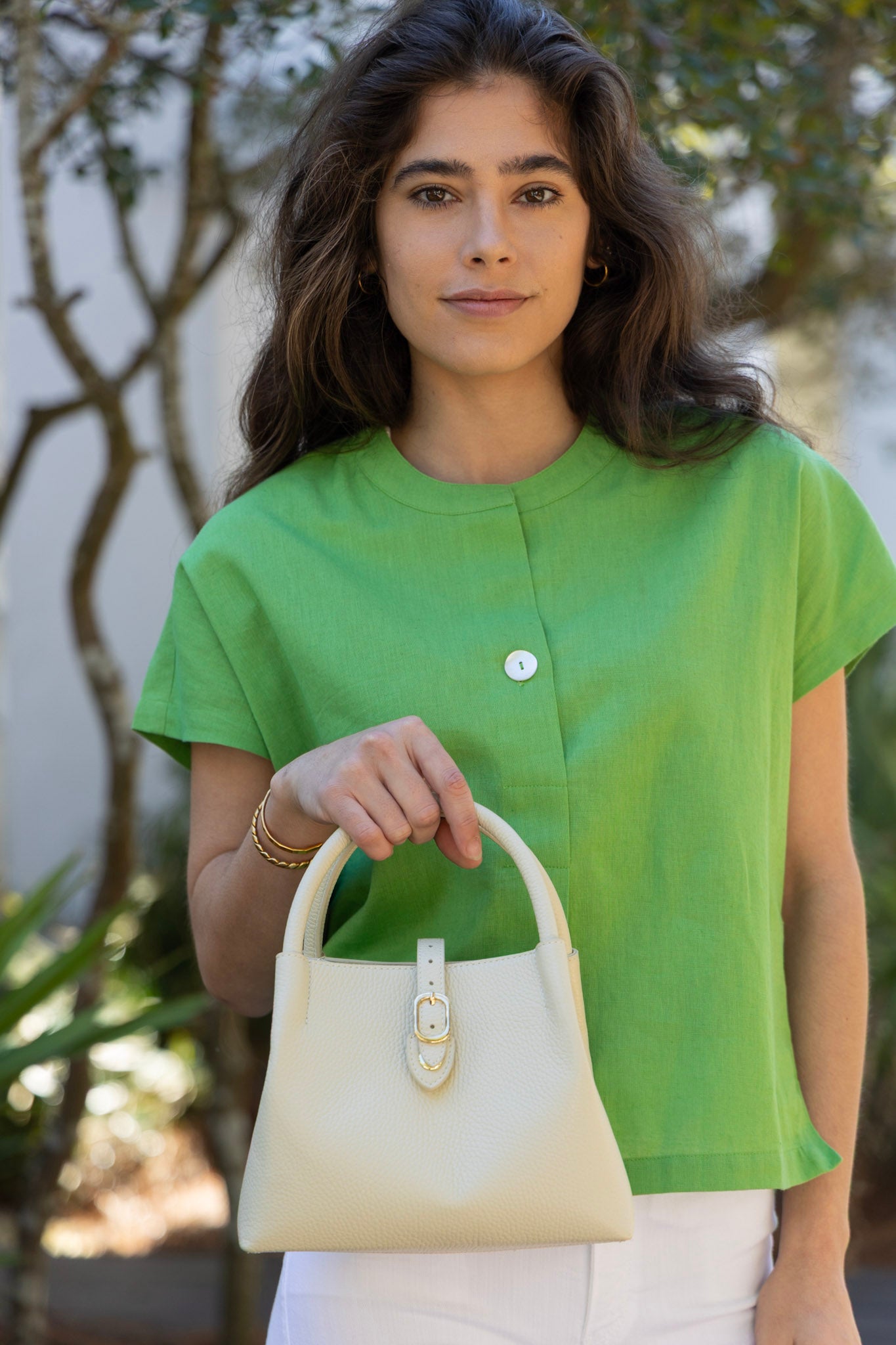 Layla Horn Handle Clutch by ExVoto main image 0