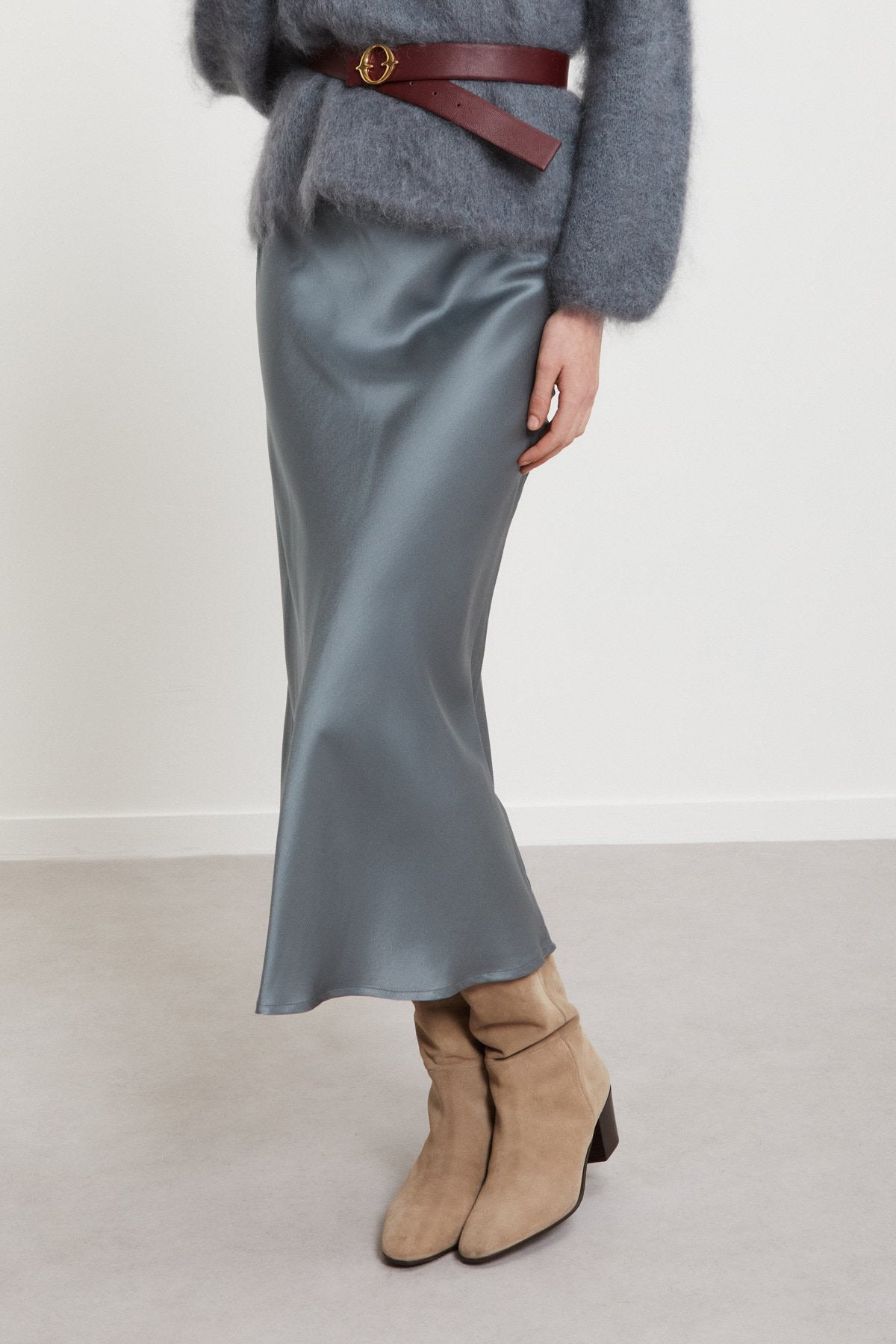 Thetoe スカート　Rothenburg Satin Skirt Rothenburg Satin Skirt – THE TOÉ